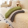 Bubble Fabric Sofa Cover Full Coverage Cream Style Cat Scratch Resistant Stretchable Sofa Protector