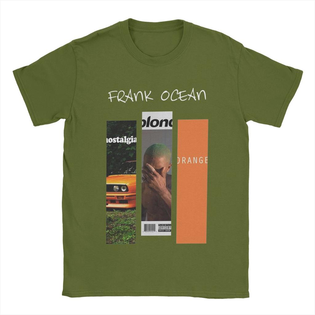 Футболка Franks Oceans Albums для мужчин, новинка, 100% хлопок, футболки с круглым вырезом и коротким рукавом, одежда больших размеров