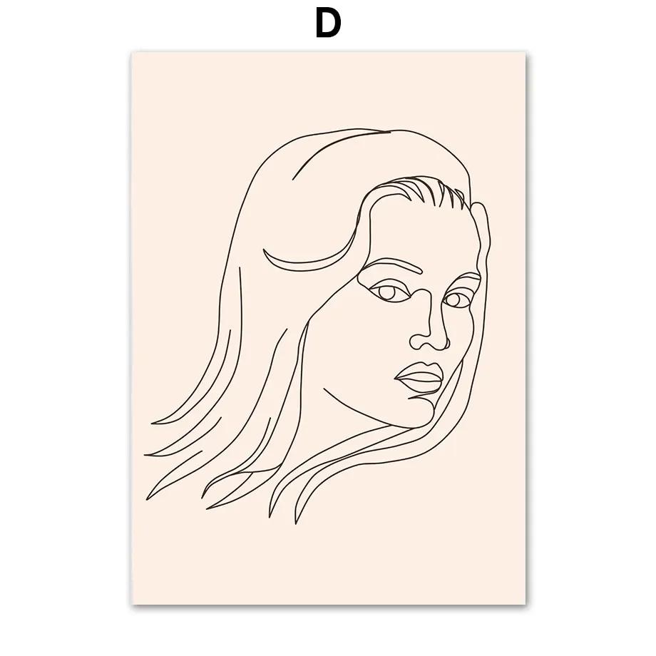 Пейзаж пустыни Бохо Минималистский лист настенное искусство холст картина скандинавский постер и принты настенные картины для гостиной домашний декор