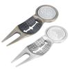 Divot Repair Tool Zinc Alloy  Divot Repair Tool Magnet with Marker Line for Training Practicing