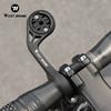 WEST BIKING Bike Handlbar Computer Mount Nylon Support Holder MTB Road Bike Handlebar Extender Base for Garmin Bryton Wahoo