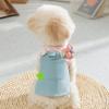 Spring and Summer Denim Striped Splicing Traction Pet Skirt Thin Breathable Bichon Teddy Small Puppy Dog Clothes