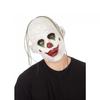 Bristol Novelty Unisex Adults Realistic Clown With Hair Halloween Mask