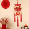 1PC Tassel Pendant 2025 Non Woven Hangings Traditional Vietnamese Fu Character Pendant Spring Festival 26X95CM