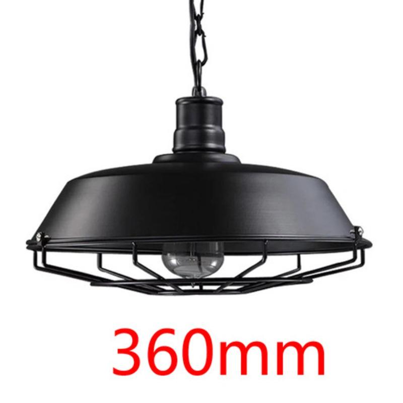 Style Vintage Pendant Light Industrial Retro Iron Hanging Ceiling Lamps E27 Chandelier for Restaurant Bar