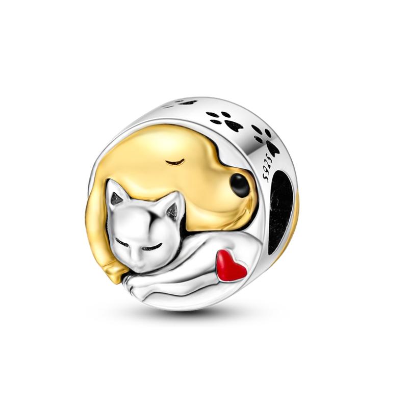 S925 Стерлингового Серебра Художник Палитра Красок Подвески Подвески Из Бисера Подходит Оригинальное Ожерелье Браслет Ювелирные Изделия Мода Женщины DIY