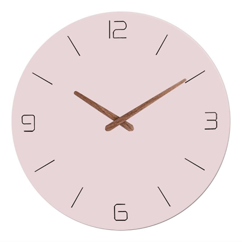 25 см круглые настенные часы модные бесшумные не тикающие на батарейках для дома гостиная спальня