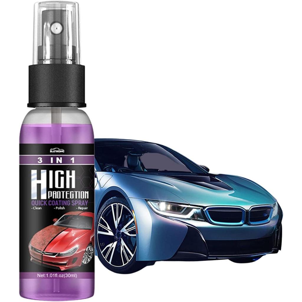 Автомобильный нано-спрей для ремонта, нано-спрей 3-в-1 для удаления автомобильных царапин, ремонт автомобильной краски, наружный реставратор, керамическое спрей-покрытие, спрей для быстрого нанесения покрытия, автомобильный полироль