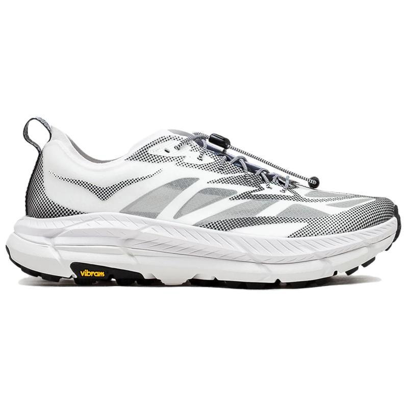 HOKA ONE ONE Mafate Speed 4 Abrasion Resistant Low Top Outdoor Shoes Unisex Pink Sneakers 1168971-WBLC