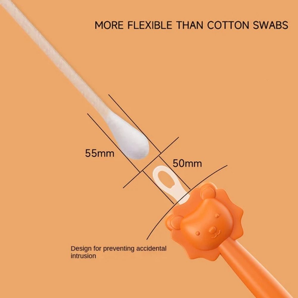 Двуглавый набор для сбора воска, чистый пинцет, очиститель носа, милая детская ложка для чистки