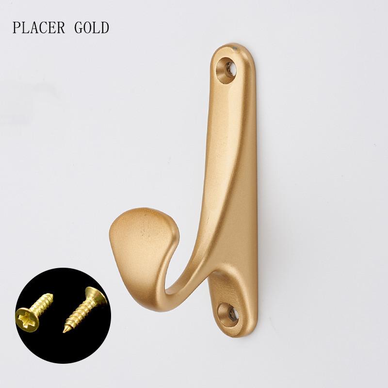 Vintage Clothes Hangers Zinc Alloy Wall Hook Cloth Coat Hat Hanging Hooks Bathroom Robe Hangers Kitchen Hook Racks With Screws