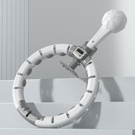 Умное кольцо Hula, тихое, взвешенное, съемное, регулируемое, 5 передач, массажное, сжигающее жир, фитнес-оборудование для тренировок на талии и животе со счетчиком