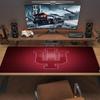 Indiana Hoosiers football Color Mouse Pad Large Gaming Table Cushion Non-slip Laptop Tablet Big Mousepad XXL Mat Mini PC Playmat With Lock edge