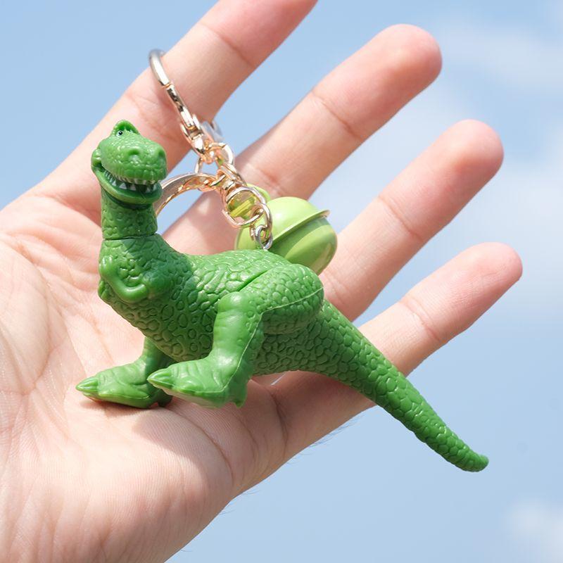 Toy Story Animation Peripherals Buzz Lightyear Keychain Cartoon Men's and Women's Backpack Charms Children's Model Toys Gifts