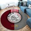 AFC Ajax Round Area Rug,Carpet Rug for Living Room Bedroom Sofa Playroom Decor,Non-slip Floor Mat