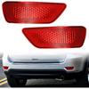 2 шт. Задний бампер отражатель фонарь лампа Совместим с Jeep Grand Cherokee 2011-, Dodge Journey 2011-, Compass 2011-2017 Заменяет 57010720AC