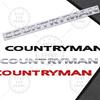 1PCS Metal Letter For Countryman Clubman MINI Cooper S 3D Emblem Car Rear Trunk Decals Lettering Badge Auto Accessories Styling