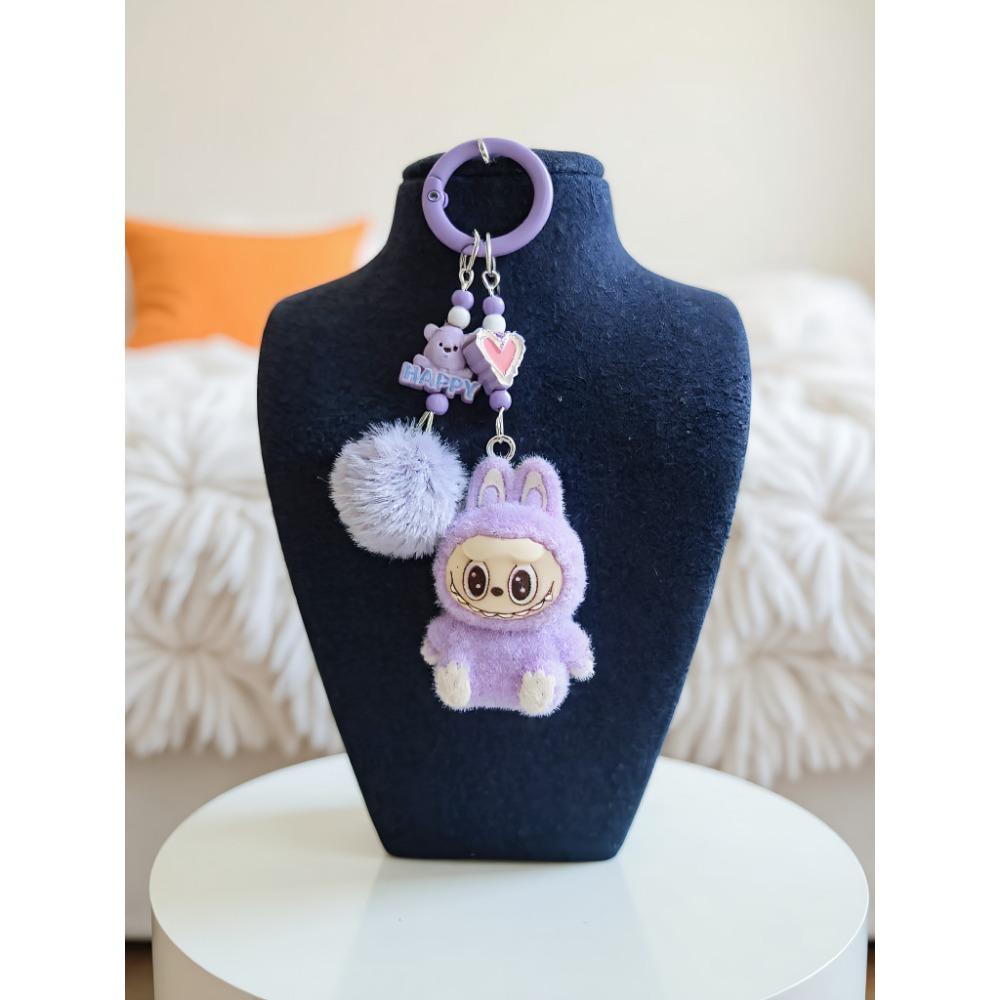 Sheep Keychain Cute Cartoon Doll Bag Pendant Baby Catcher Gift