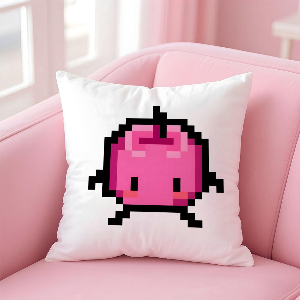 JJunimo Cushion Cover Pillow Case Soft Friendly Fabric Concealed Zipper