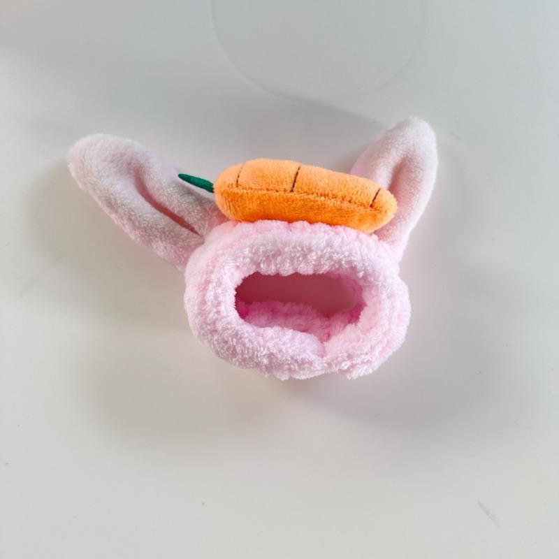 Clothes Only] Pendant  For Rab Sit Party Series Doll Coat For LABUBU Hat Carrot Hair Band
