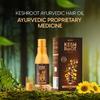 Keshroot Аюрведическое масло для волос 100 мл | Масло для контроля роста и выпадения волос | Для мужчин и женщин | 13 натуральных ингредиентов с кунжутным маслом,