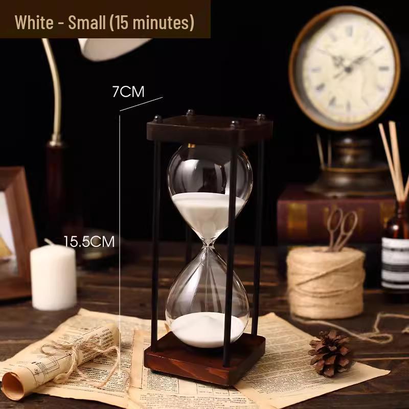 Ретро Креативное Песочные Часы Орнамент для Детей – 30/60 Минут, Защита от Падения Дизайн с Быстротекучим Песком