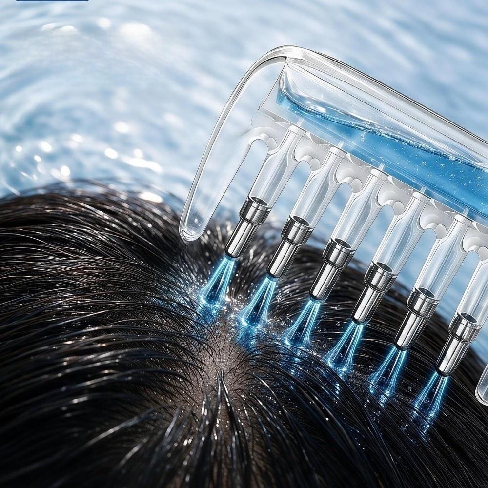 Hair Care Massage Guide Liquid Comb Multi-Function Essential Oil Care Comb Travel