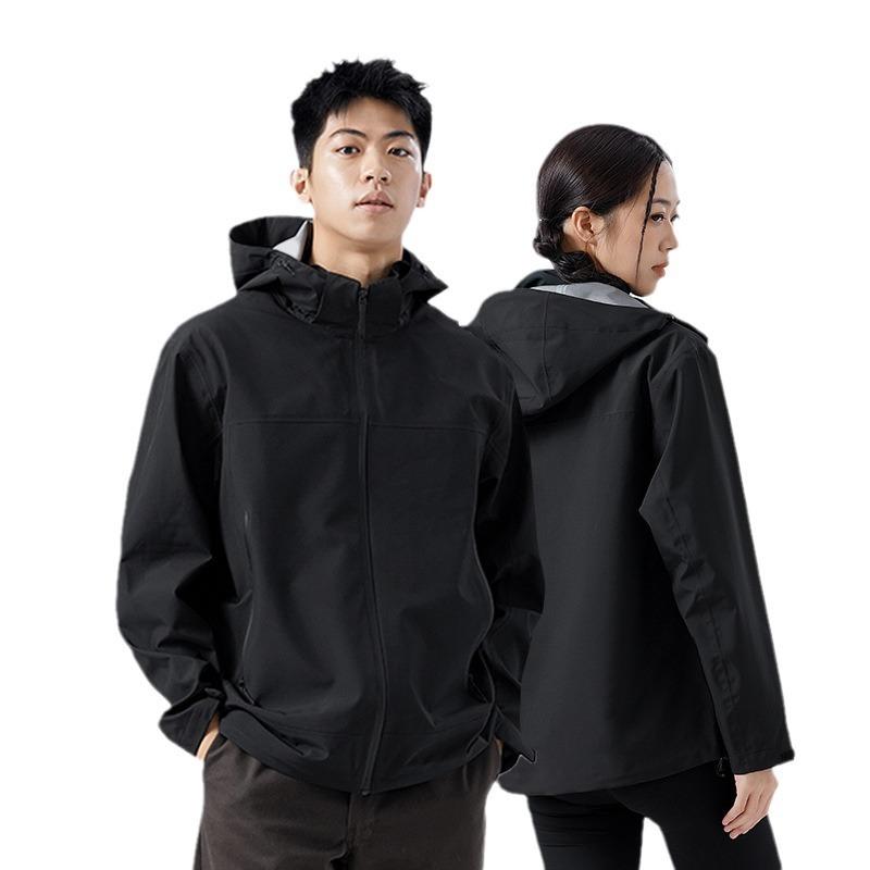 Однослойная куртка женская трехзащитная мужская для активного отдыха, альпинизма, легкая куртка