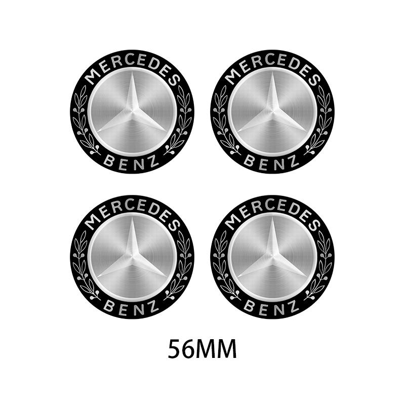 56mm/65mm Car Wheel Center Hub Caps Emblem Badge Stickers Key Case for Mercedes Benz AMG W212 W204 W211 W168 W213 W205 W210 W108 QQ2