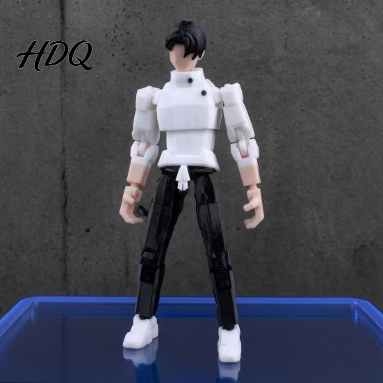 Модель персонажа аниме 3D-печатная фигурка с подвижными суставами Фигурка действия с аксессуарами Анимационный орнамент