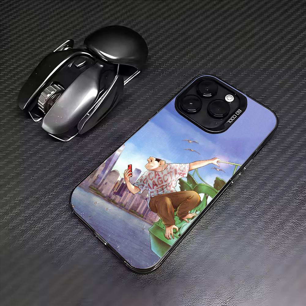 Чехол для телефона T-The Darwin Anime I-Incident для iPhone 17, 16, 15, 14, 13, 12, 11 Plus, Pro Max, цветной, с серебряным покрытием внутри