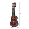 Mini 4 Strings Classical Ukulele Guitar Toy Simulation Kids Children Beginner Music Enlightenment Small Guitar for Entertainment