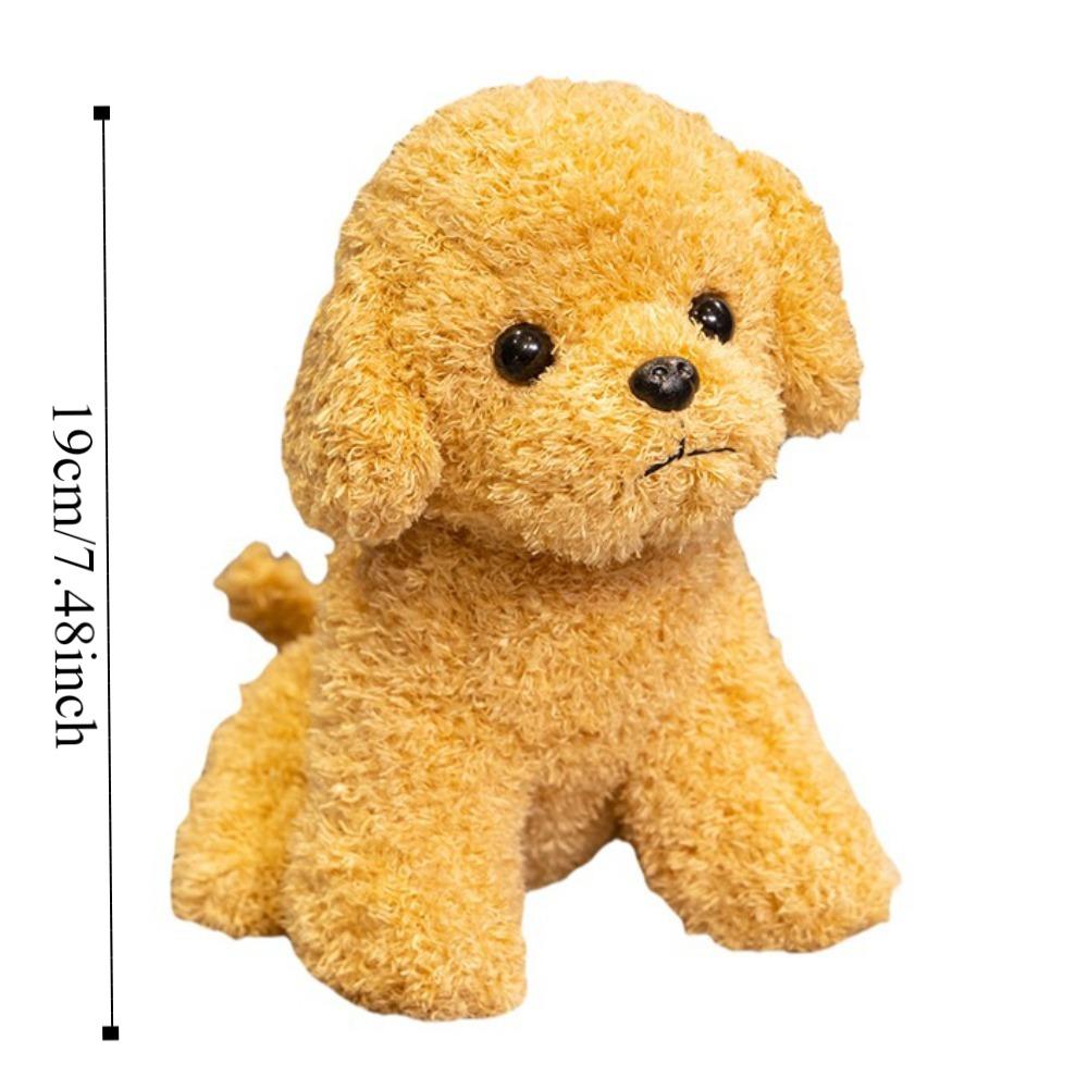 Мягкая игрушка собака плюшевая игрушка животные пудель собака кукла креативная маленькая собака плюшевая кукла мальчики девочки