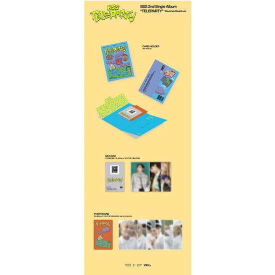 БСС (СЕМНАДЦАТЬ) - 2-й сингл-альбом - TELEPARTY (Альбомы Weverse вер.)    **Товар ПРЕДЗАКАЗА** дата выхода: 08.01.2025