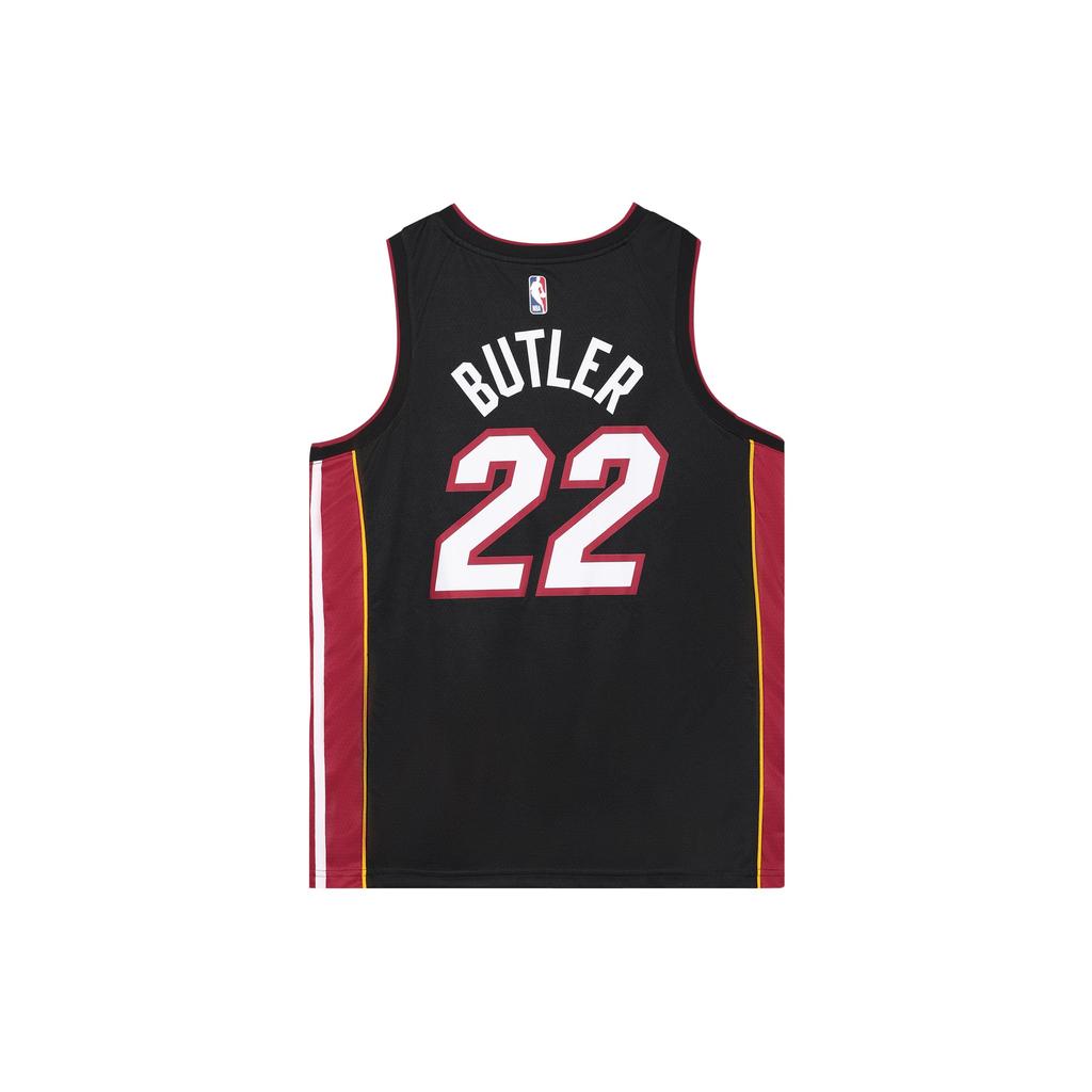 Nike NBA Icon Edition Джерси Miami Heat Джимми Батлер #22 Ретро баскетбольный жилет мужской топ черный 864487-027