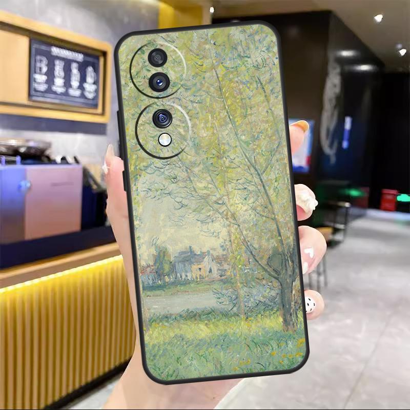 Claude Monet For Honor Magic 7 Lite 5 6 8 Pro Case For Honor Win RT X9c X9a X9b X8b X8c 200 400 50 70 90