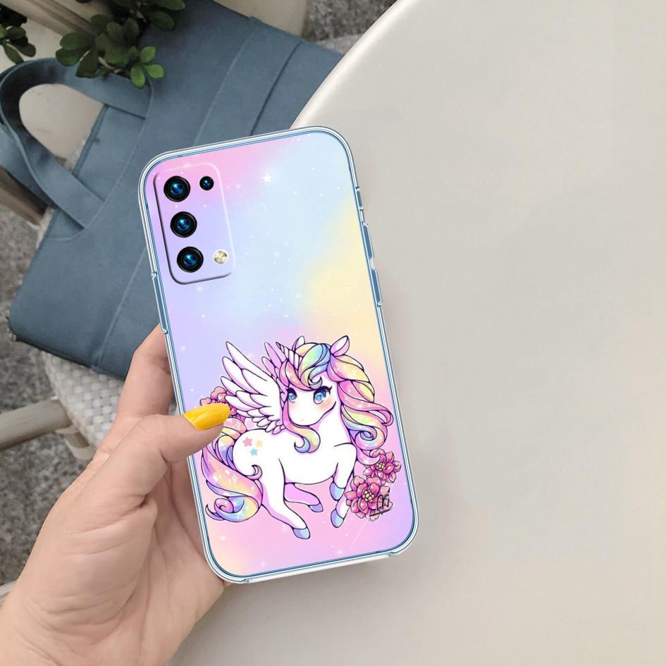 AQ25 Cartoon Unicorn Phone Case for Motorola Moto G10 G20 G30 G31 G32 G34 G35 G41 G42 G50 G51 G52 G55 G60 G60S G62 G71 G72 G75