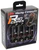 Racing Composite R40 iCONIX Nut Set Black KYO-EI RI-01KK 1.50 (No Caps)