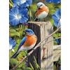 DIY 5D алмазная живопись птицы полная дрель круглая Алмазная вышивка животных наборы крестиков подарок мозаика настенное искусство домашний декор