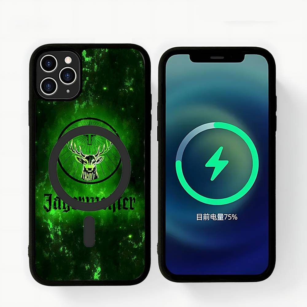 Горячие J-Jagermeisters Для Magsafe Магнитный Беспроводной Для IPhone 17 Pro Max 15 Plus 14 13 12 11 16 Pro Чехол Для Телефона