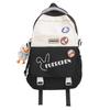 Backpack Simple Female College Students Summer Travel Schoolbag Fashion Junior High School Students Large Capacity Travel Backpack