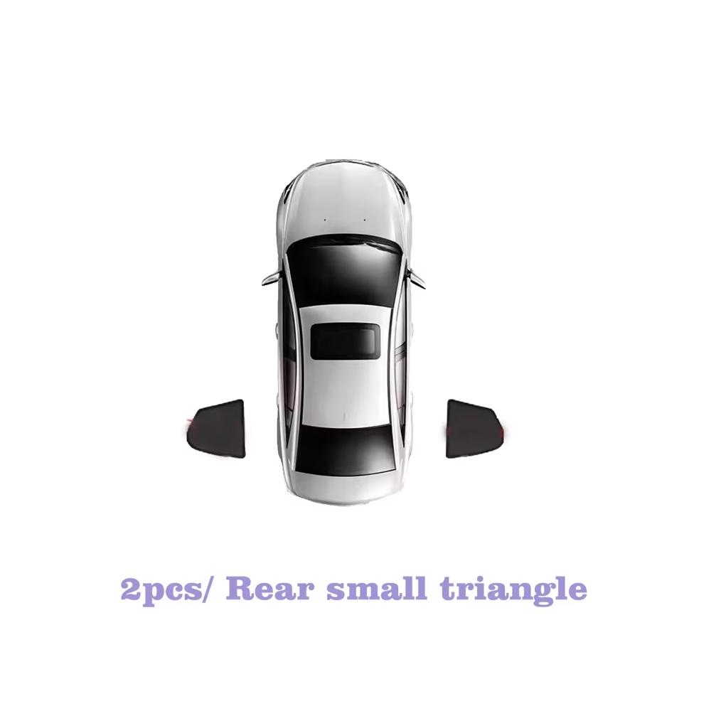 Car Mesh Sunshades For Toyota bZ4X Subaru Solterra EA10 2024 2025 Sun Shade Windshield Window Visors Auto Accessories