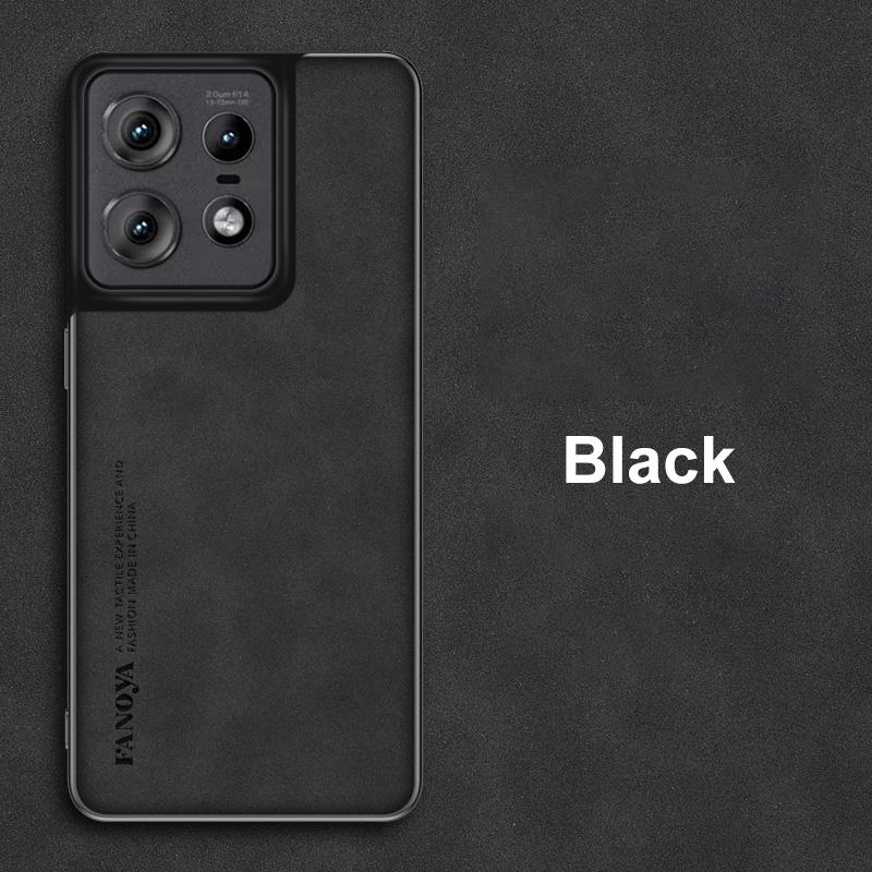 Для Motorola Edge 50 Pro Чехол Роскошный Кожаный Чехол для Телефона Для Motorola Moto Edge50 Pro 5G Задняя Крышка Матовая Силиконовая Защита