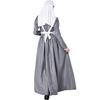 M-xxl Medieval Nurse Costume Unique Colorful Design Ideal For Halloween And Cosplay