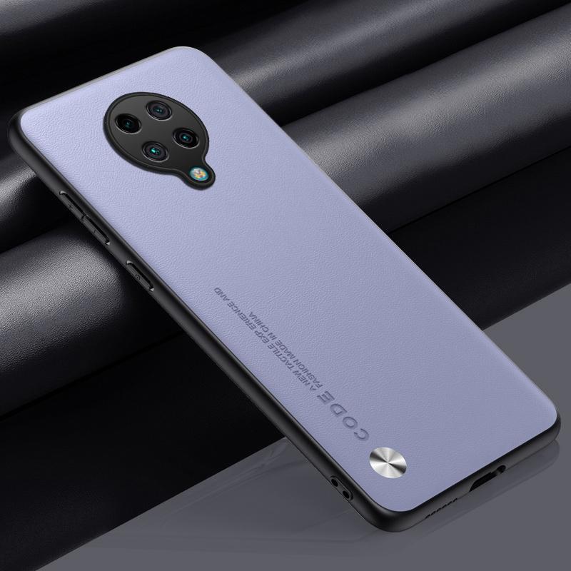 Роскошный чехол из искусственной кожи для Xiaomi Poco F2 Pro, задняя крышка, матовый силиконовый чехол для телефона с полной защитой для Redmi K30 Pro Coque