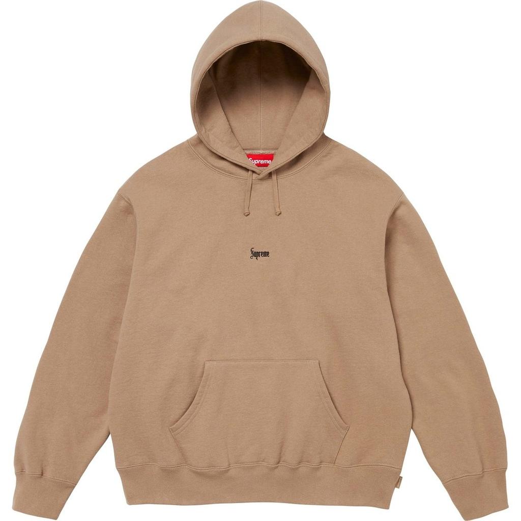 Supreme Худи с микрологотипом FW24 WEEK13 Унисекс SUP-FW24-229