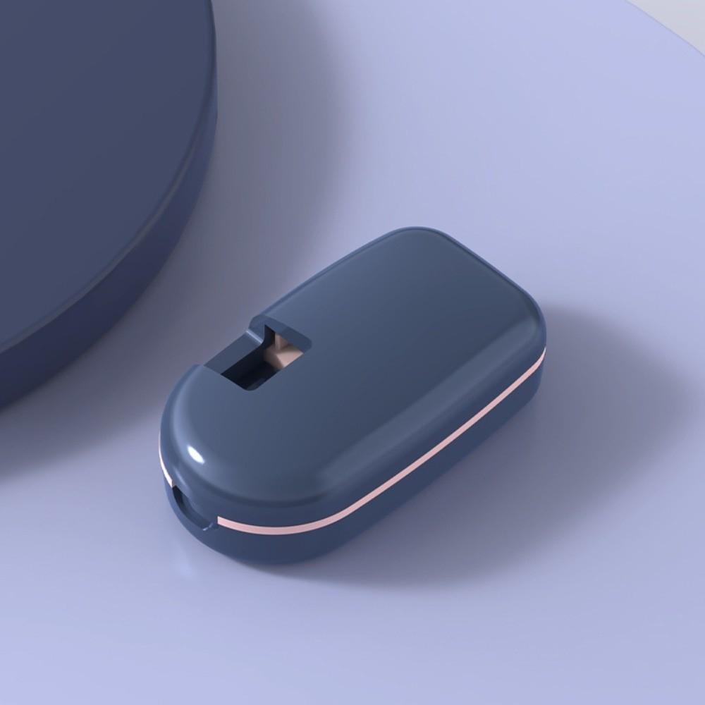 Multifunctional Pill Box with Pill Cutter 3 in 1 Medicine Tablet Storage Box for Home Travel