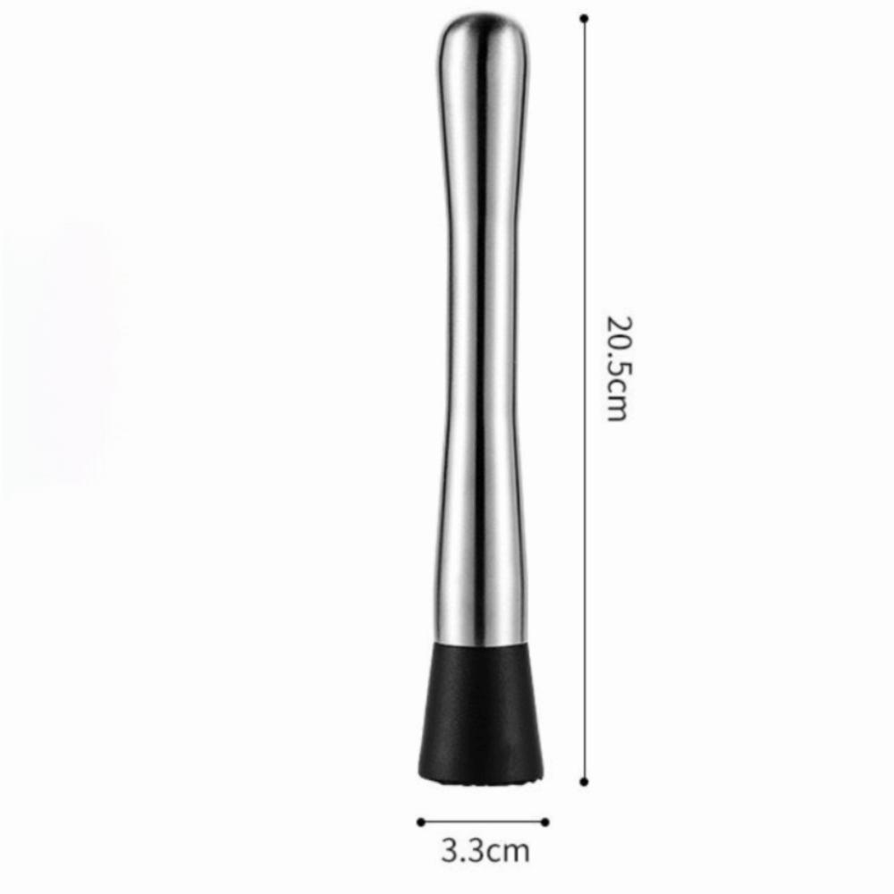 Crushing Crushed Ice Hammer Stainless Steel Popsicle Stick Tool Cocktail Muddler Juice Muddling