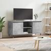 VidaXL TV Cabinet Concrete Grey 104x35x50 Cm Engineered Wood 827008