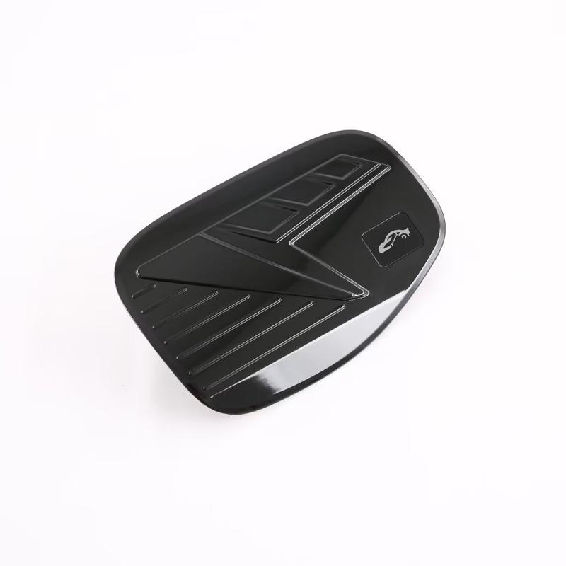 For Byd Dolphin EV EA1 Accessories Car Charging Cover Protection Decal Trim Styling ABS Carbon Black